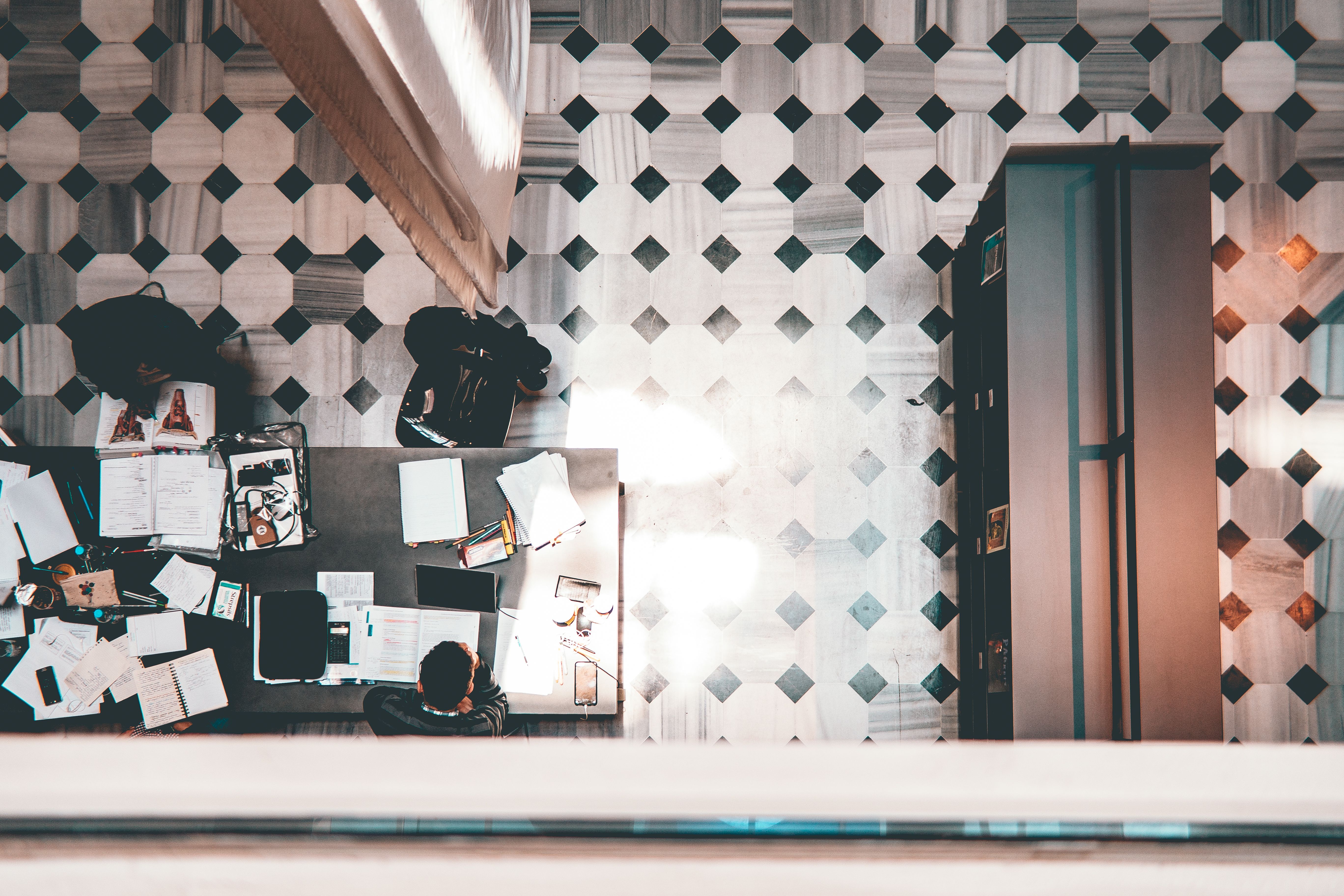 Modern office workspace representing rent, utilities, and other overhead expenses